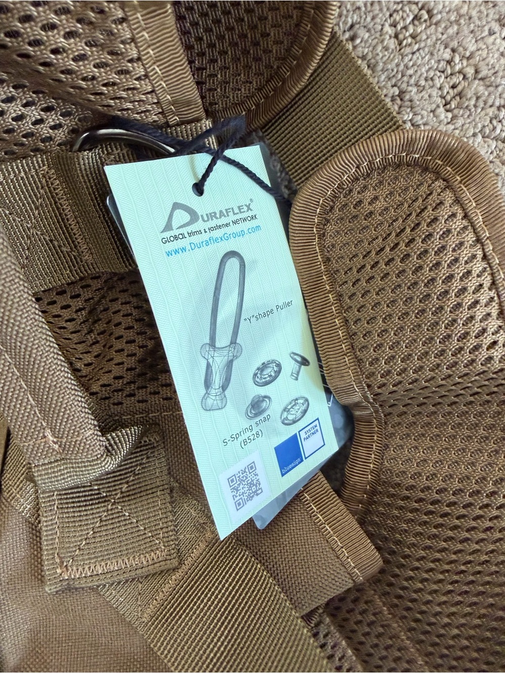 OneTigris Tactical Dog Harness in Coyote Brown - Picture 3 of 5